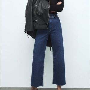 ZARA MARINE HIGH WAISTED JEANS